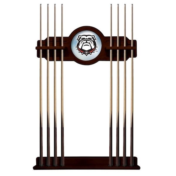 Holland Bar Stool Co Georgia "Bulldog" Cue Rack in English Tudor Finish CueETudGA-Dog - main