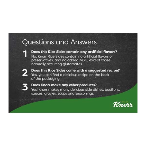 Knorr Professional Knorr Asian Sides Teriyaki Rice Side Meal, 5.4 Ounce, 8PK 58795 - main