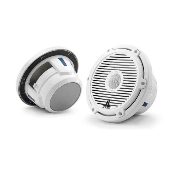 Jl Audio 7.7in Marine Speakers, 1in WHITE Tweeter, Gloss White Classic Grille, 93688, 010-03498-00, 2PK 93688/010-03498-00 - main