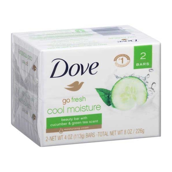 Dove Go Fresh Cool Moisture Beauty Bar Soap, 7.5 Ounce, 24PK 61102 - main