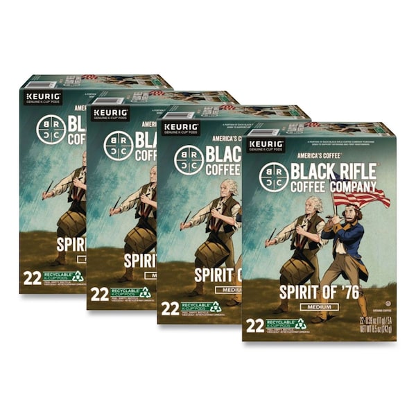 Black Rifle Coffee Co Spirit of '76 Coffee K-Cups, 88PK 5000384044 - main