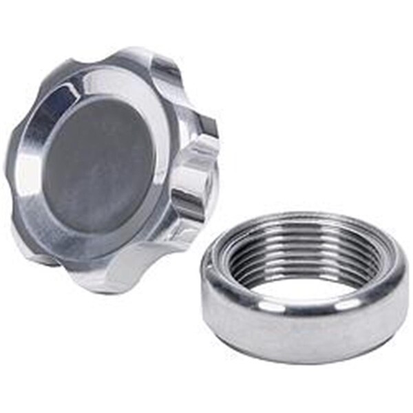 Allstar Performance Filler Cap with Weld-In Steel Bung - Polished; Small ALL36169 - main