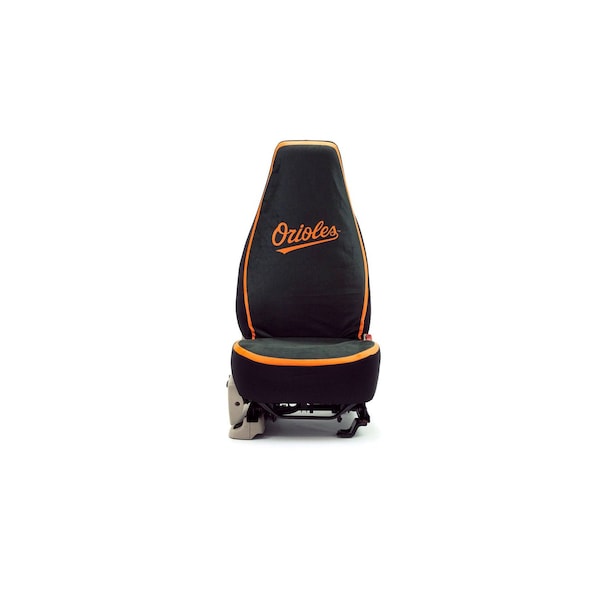 Coverking UNIVERSAL SEAT COVER ULTI-SUEDE WITH BALTIMORE ORIOLES LOGO HEVG6D - main