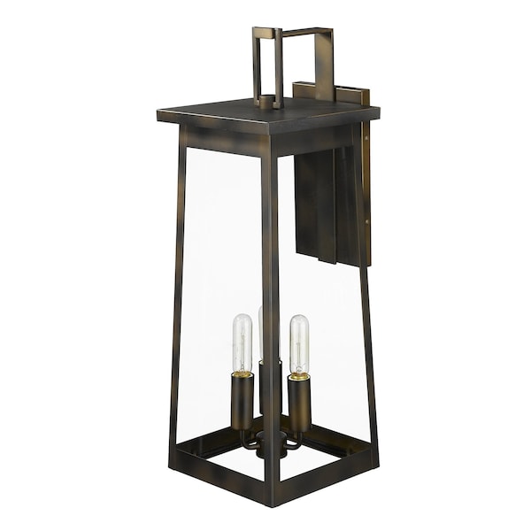 Homeroots Alden 3-Light Oil-Rubbed Bronze Wall Light 398459 - main