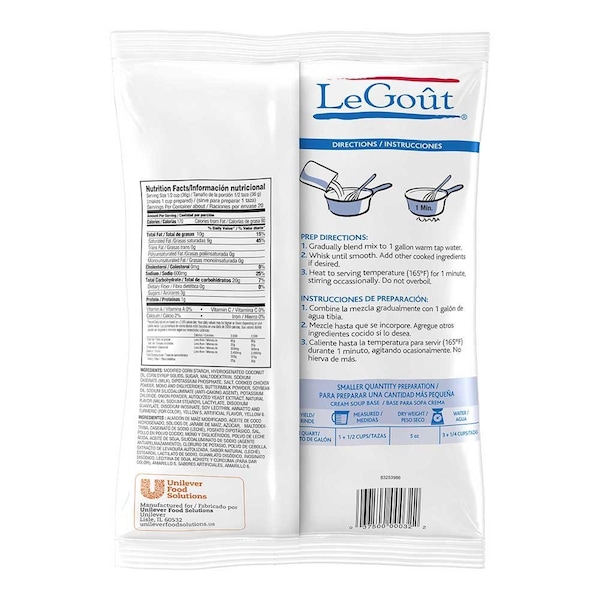 Legout Cream Soup Base, 25.22 Ounce 84129594 - main