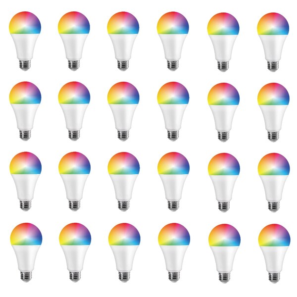 Infibrite A21 WiFi Smart LED Light Bulb, 12W 1100LM, Alexa/Google/SIRI, ETL and Energy Star, 24PK IB-008-1-12W-WH-24PK - main
