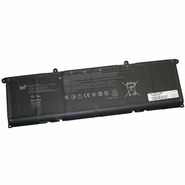 Battery Technology BTI 6-CELL 11.7V LI-ION NOTEBOOK BATTERY FOR DELL XPS 16 9640 RWFFJ-BTI - main
