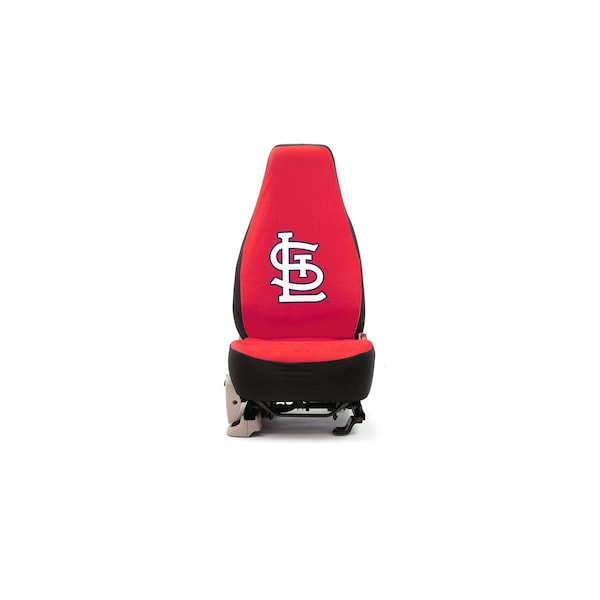 Coverking UNIVERSAL SEAT COVER ULTI-SUEDE WITH ST LOUIS CARDINALS LOGO H2KWEW - main