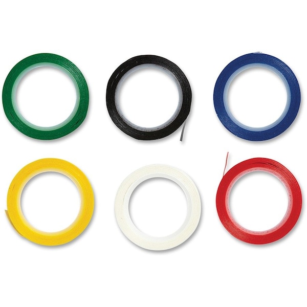 Westcott Artist Tape, 6 Colored Artist's Tape Rolls CTAPE-1 - main