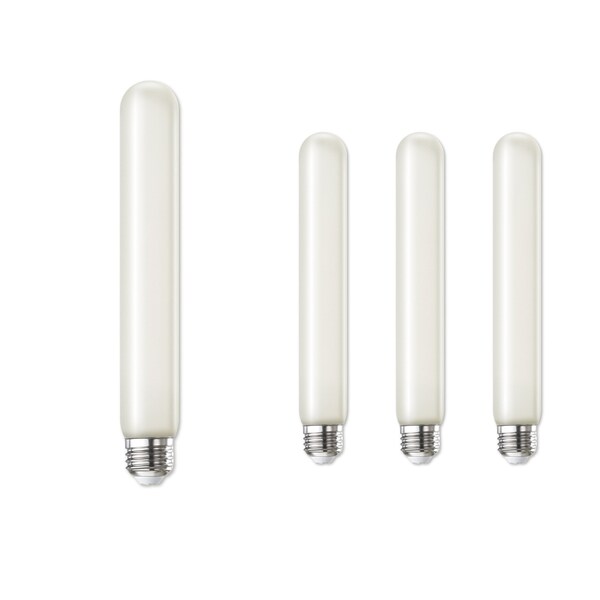 Bulbrite 40 Watt Equivalent T9 7.5'' Dimmable Medium Screw LED Light Bulb Warm White Light 2700K , 4PK 862835 - main