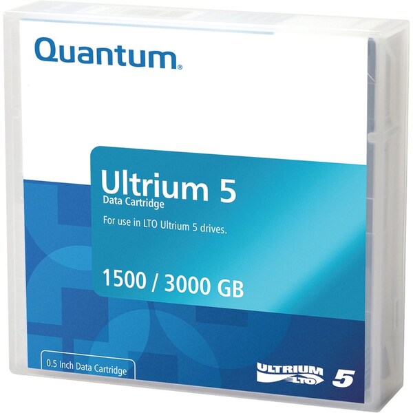 Quantum MR-L5MQN-01 Data Cartridge - LTO-5 - 1.50 TB (Native) / 3 TB (Compressed) - 1 Pack MR-L5MQN-01 - main
