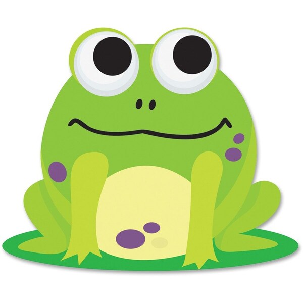 Ashley Productions Magnetic Whiteboard Eraser, Frog, PK6 10021 - main