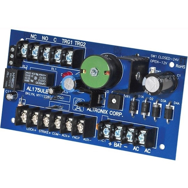 Altronix Power Supply 2Out 12Dc Or 24Dc at 1.75A AL175ULB - main