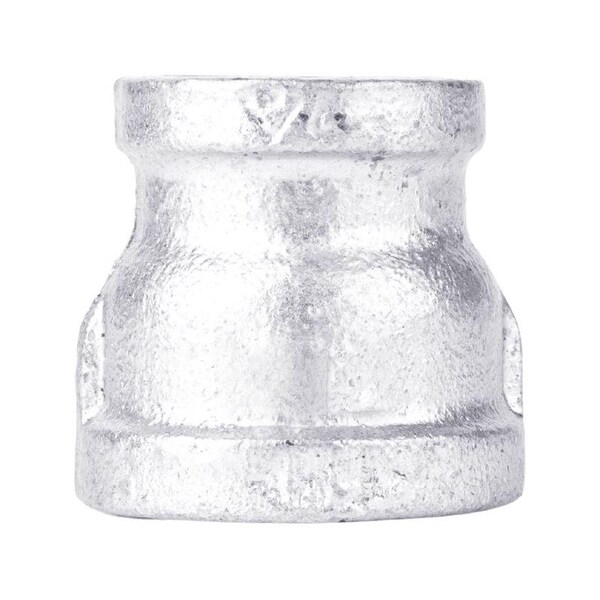 Stz Industries 1 in. FIP each X 3/4 in. D FIP Galvanized Malleable Iron Reducing Coupling 311UPRC-134 - main