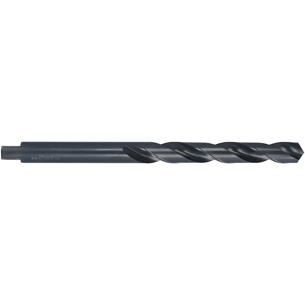 Chicago-Latrobe 118 Degree Automotive Tanged Shank Style Taper Length Drill Chicago-Latrobe 255AN Steam Oxide HSS 1/2 49532 - main