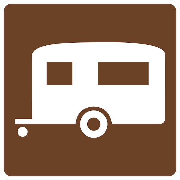 Lyle Camping (Trailer), 24x24, Non-Reflective, Brown G-13886-NA_24x24 - main