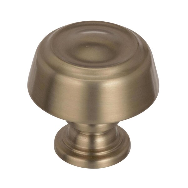 Amerock Kane Transitional Round Cabinet Knob 1-3/16 in. D 1-3/16 in. Golden Champagne 1 pk BP53700BBZ - main