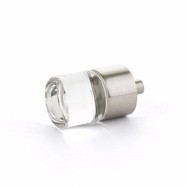 Schaub 7/8in City Lights Cabinet Knob Satin Nickel Finish 74-15 - main