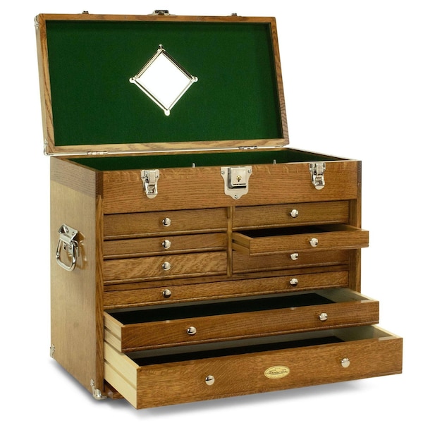 Gerstner Golden Oak 9-Drawer Collector’s Chest 2009-GO - main