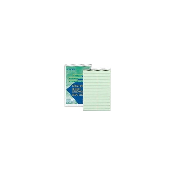 Tops BOOK, STENO, GREGG, 80SH, GRN 8021 - main