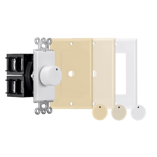 Monoprice 300-Watt Rotary Impedance Matching Speaker Volume Control w/Color Kit 38166 - main