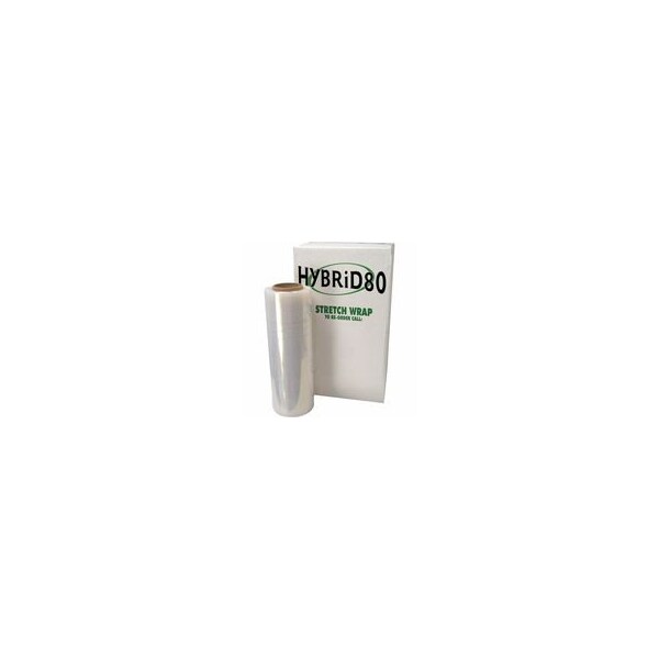 Western Plastics WP Pallet-Tite Pallet Wrap, 16in Width x 1500 ft Length x 0.5 mil Thickness, Clear, 4PK HYB56 - main