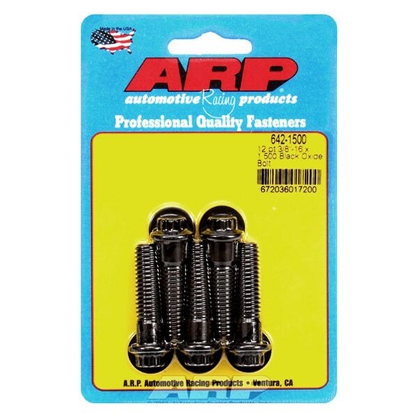 Whole-In-One 642-1500 0.37-16 x 1.5 in. 12 Point Bolt Kit - Set of 5 WH3613477 - main