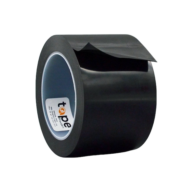 Wod Tape GHT79R Polyethylene Stucco Shrink Wrap Tape 4 in. x 36 yds. Black, 12PK WOD GHT9R-04000-12-36-BLA - main