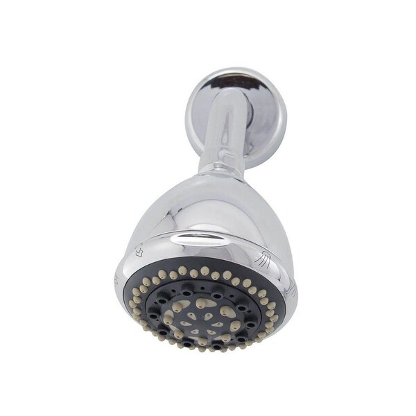 Whedon Showerhead Rainbow Massage Polished Chrome Plastic 7 settings 2.5 gpm Polished Chrome FP742C - main