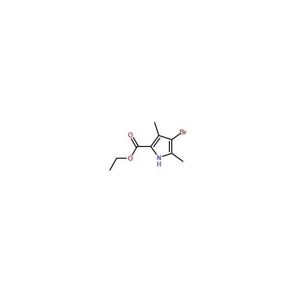 Ak Scientific Ethyl 4-bromo-3, 5-dimethyl-1H-pyrrole-2-carboxylate (1g), CAS 5408-07-1 Y9398-1g - main