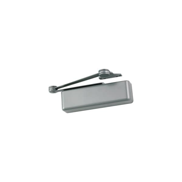 Lcn Closers XP Heavy Duty Door Closer, Cast Iron, Surface Mount, Extra Duty Arm, 689/AL Aluminum Powder Coat 4040XP-EDA-AL - main