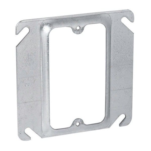 Raco Electrical Box Cover, 1 Gang Gang, Steel, Raised Cover Type 8772 - main