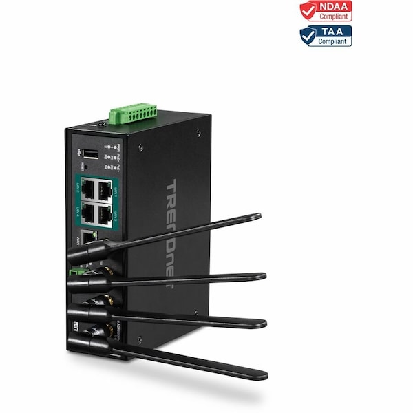 Trendnet TI-WP100 Wi-Fi 5 IEEE 802.11ac Ethernet Wireless Router - TAA Compliant TI-WP100 - main