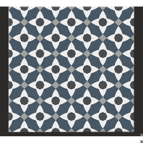 Andova Tiles SAMPLE-Monbleu Meille 8-in. Patterned Look Matte Porcelain Floor & Wall Tile SAM-ANDMON1412 - main