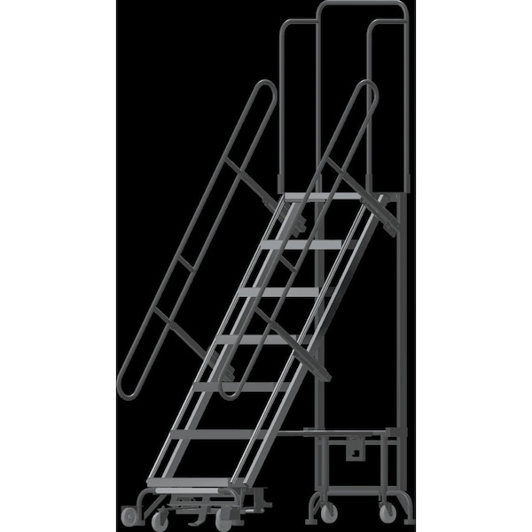 Ballymore 9.3 ft H Aluminum, Steel Hybrid Ladder, 7 Steps HY-LA-073212P-F - main
