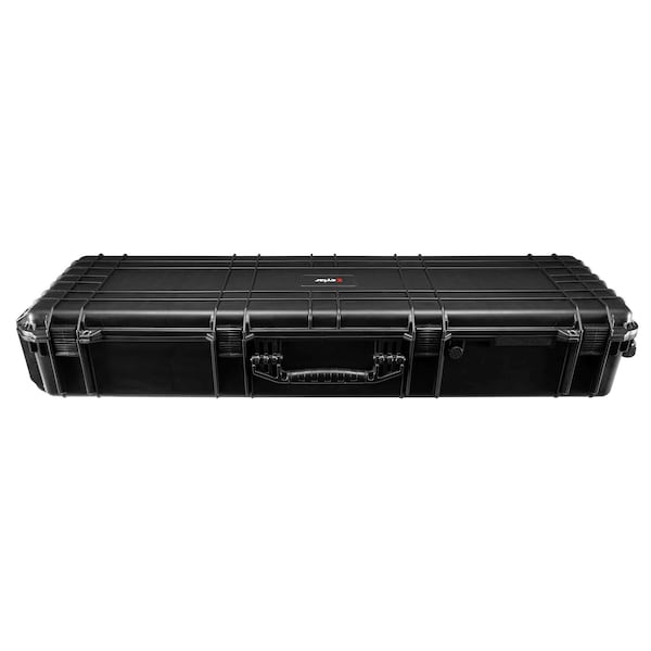 Eylar XL Deep 53in Roller Hard Rifle Case Waterproof w/ Foam Black SA00069 - main