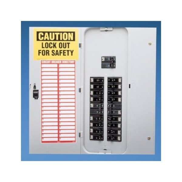 Panduit Circuit Breaker Directory Label, 13"H x 5.5" W, PK5 PES-S1 - main