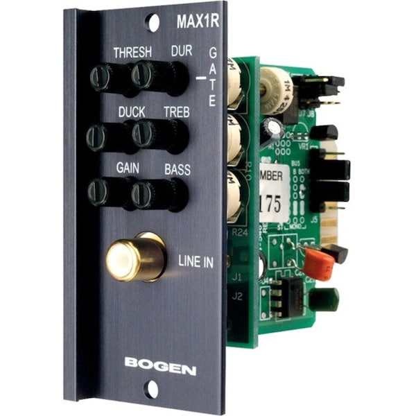 Bogen Mono AUX- Advanced Input Module - MONO AUX INPUT MOD W/MUTE MAX1R - main