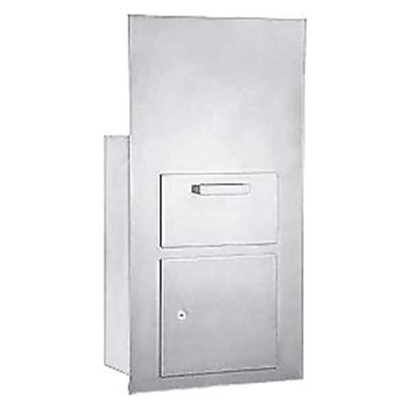 Patioplus 7 Door High 4B+ Mailbox Units in Aluminum - Front Loading with 2 Keys PA924430 - main
