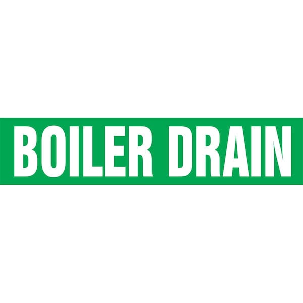 Accuform ASME ANSI PIPE MARKER BOILER RPK163STB - main