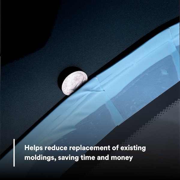 3M Abrasives MaskingTape, FlatbackPaper, Blu, 11ydL, 2inW 7100145501 - main