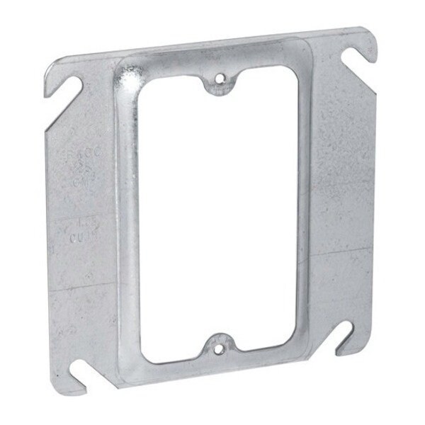 Raco Electrical Box Cover, 1 Gang Gang, Steel, Raised Cover Type 8772 - main