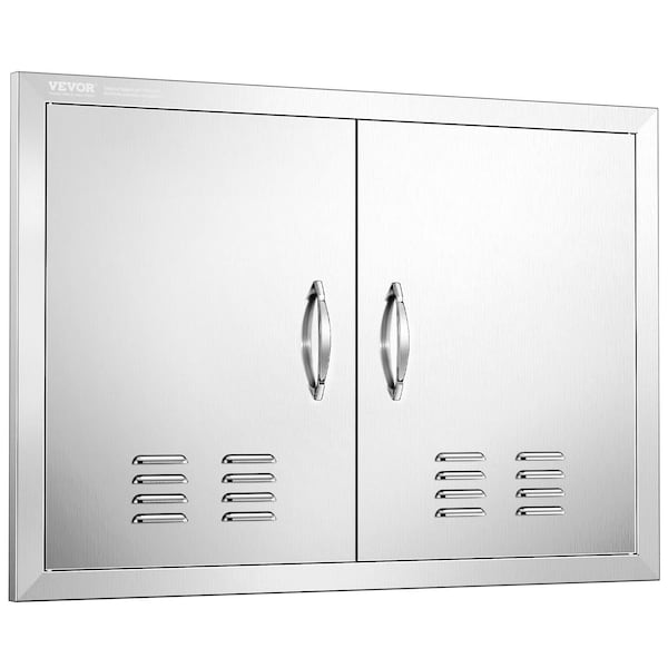 Vevor 30x21 Inch BBQ Island Access Door Outdoor Kitchen Door Stainless Steel B010S - main