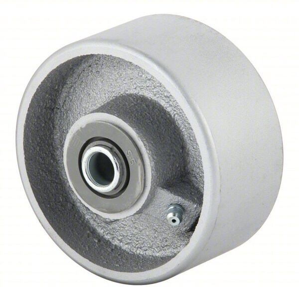 Albion Caster Wheel, 4"dia, 1,000 lb, Silver CA0420112 - main
