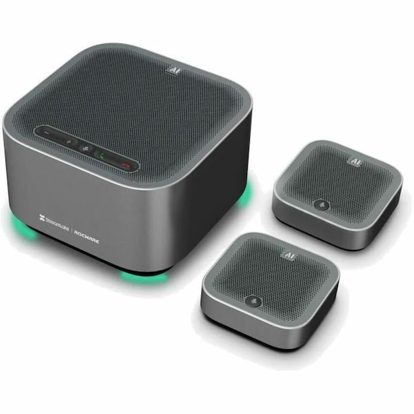 Rocware A10 USB AI Microphone with Speaker for Medium to Large Room 684514110709 - main