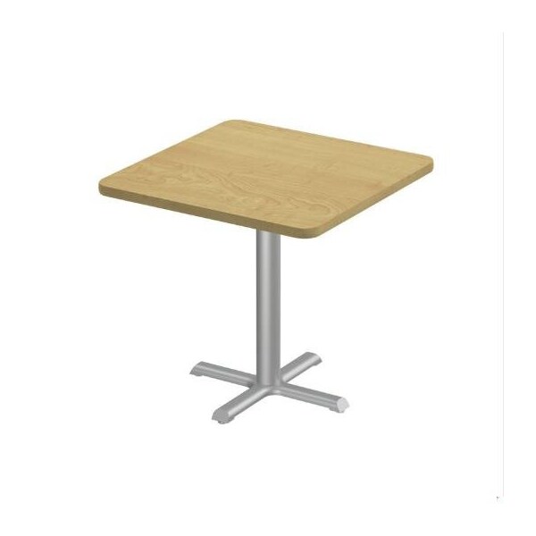 Correll Square Cafe Table, 36 in W, 36 in L, 29 in H, Particleboard Top, Fusion Maple SXT36S-16-98-16 - main