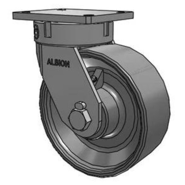 Albion 10x4 Steel Caster 9500lb 610FS10709S - main