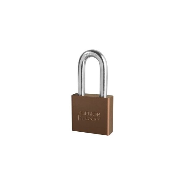 Master Lock Co Padlock 2in Shackle Aluminum Brown A1306KD BRN - main