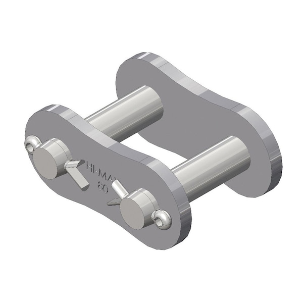 Senqcia Hi-Max Single Strand Cotter Pin Connecting Link, 80 chain, 1 P, 0.313 Dia Pin 80HMCL - main