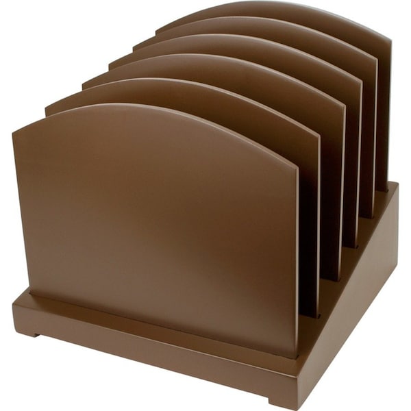 Victor Incline File, Brown, Brown, 9.5" W, 8.8" H, 9.6" D B8601 - main